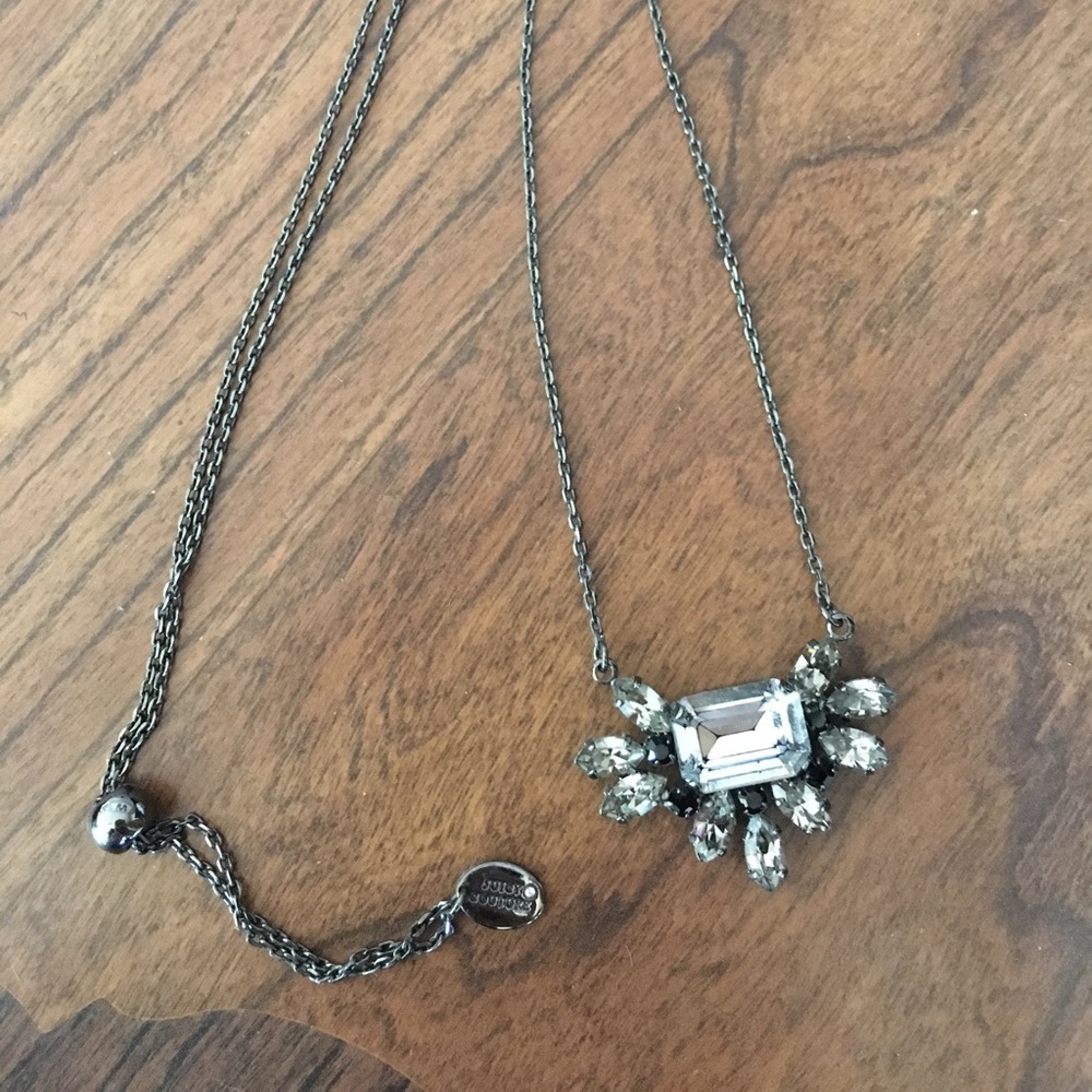 Juicy couture rhinestone adjustable necklace  🔹